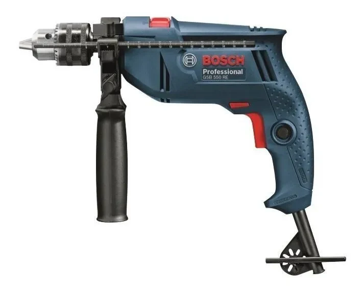 Furadeira De Impacto 1/2'' 550w 220v Gsb 550re Bosch - Image 3