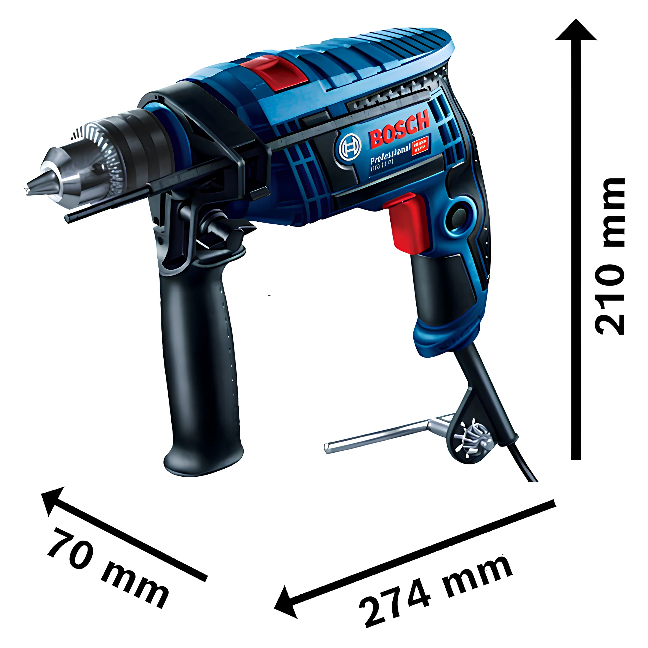 Furadeira De Impacto Gsb 13 RE 650w 220v Professional Bosch - Image 7