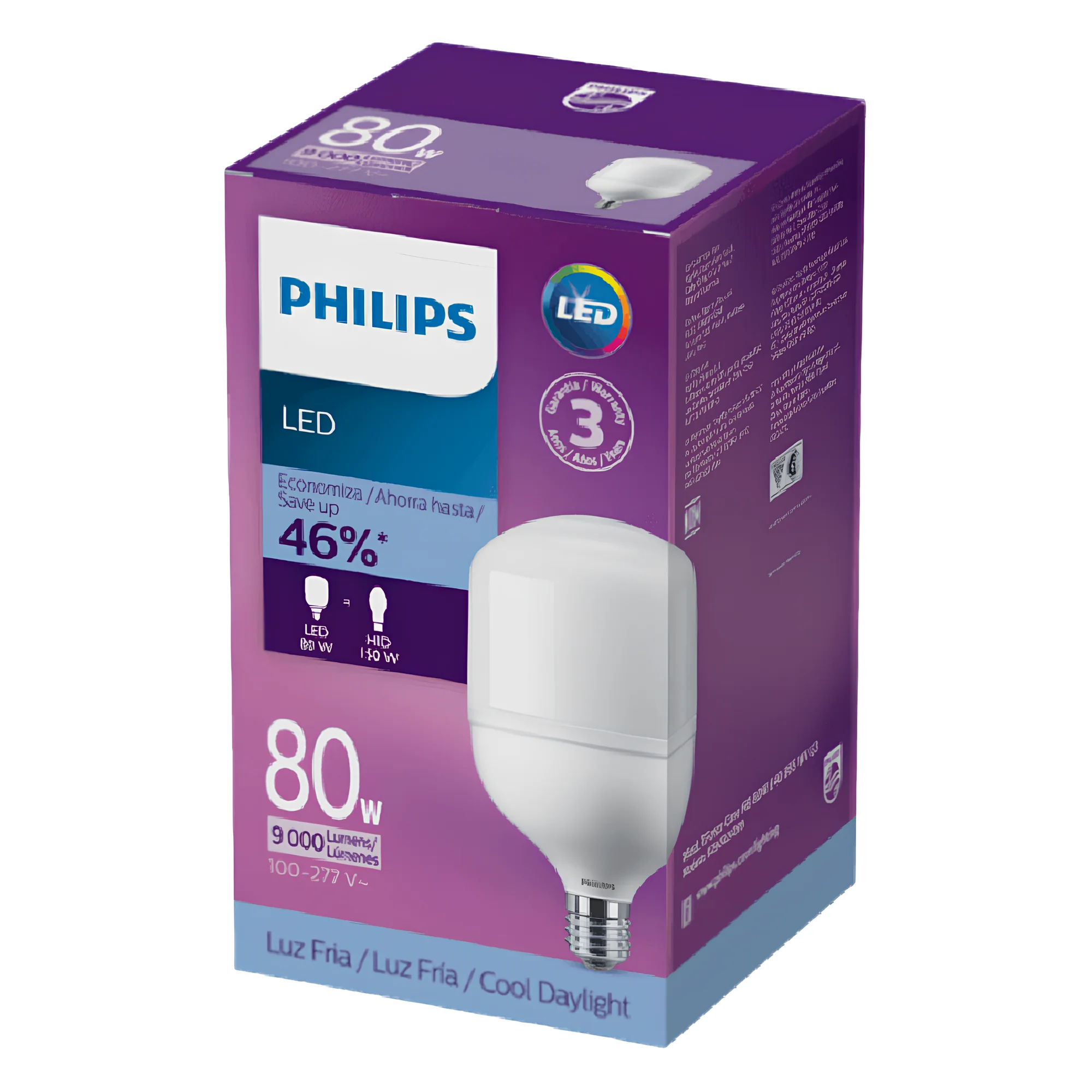 Lampada Led Alta Potencia Trueforce 80W 6500K 9000Lm 150° Philips - Image 3