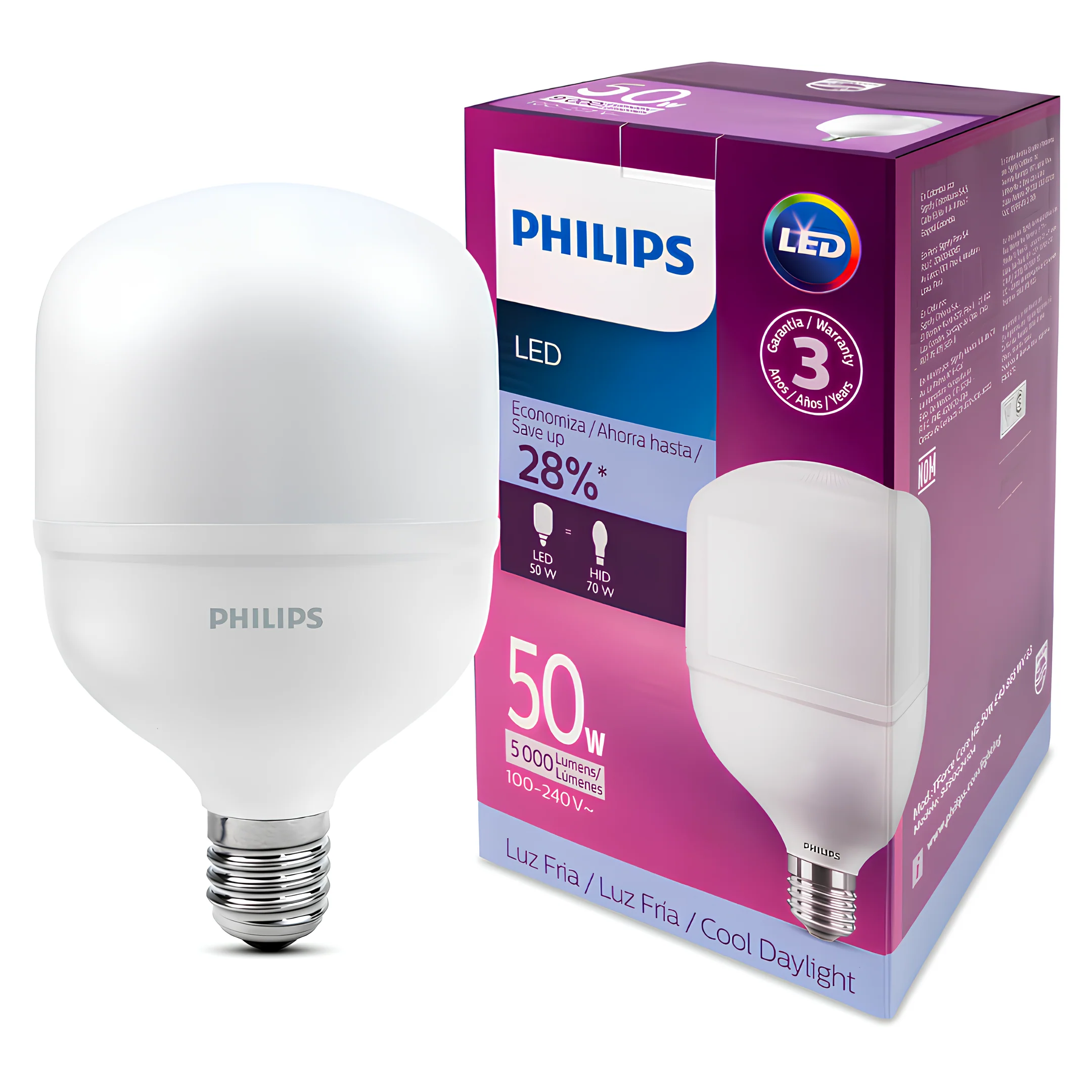 Lampada Led Alta Potencia Trueforce 50W 6500K 5000Lm 180° Philips - Image 5