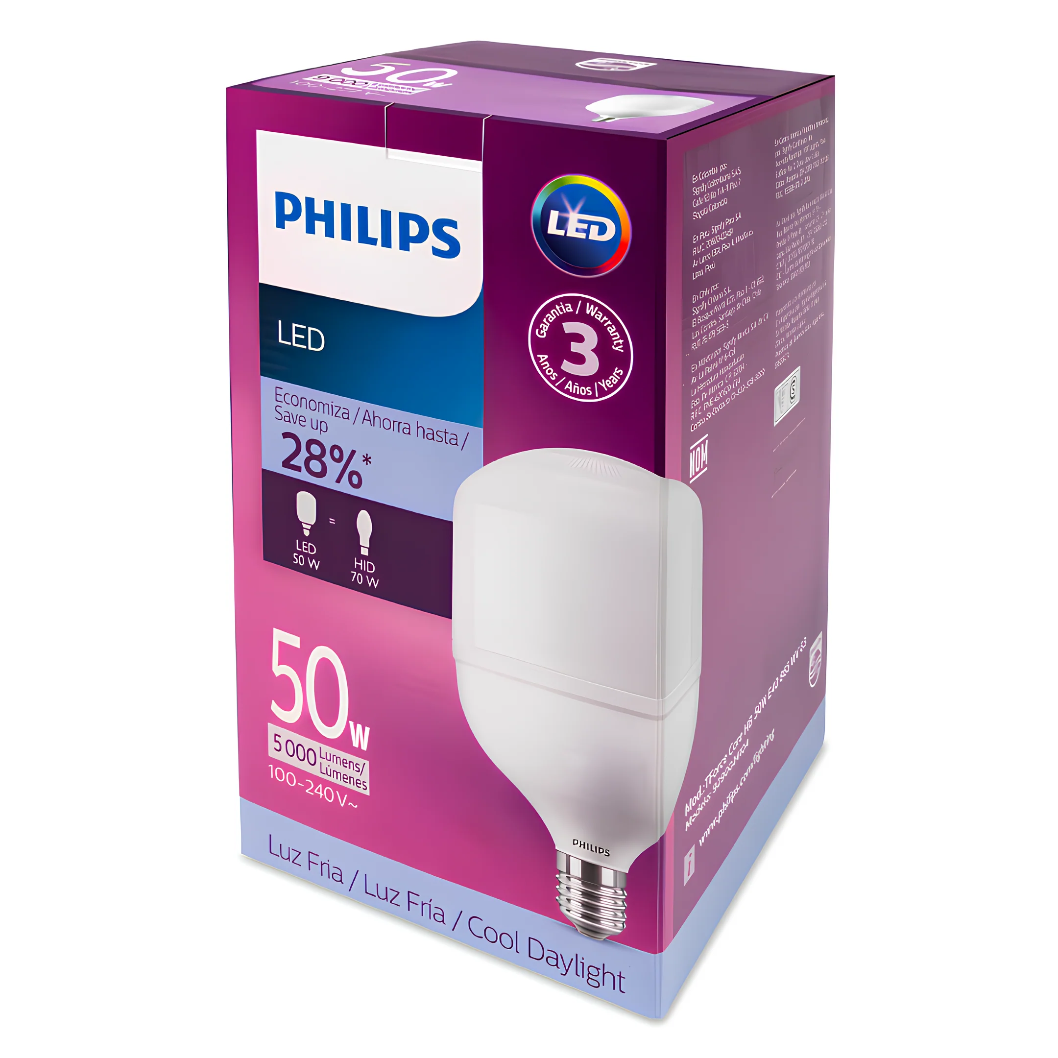 Lampada Led Alta Potencia Trueforce 50W 6500K 5000Lm 180° Philips - Image 7