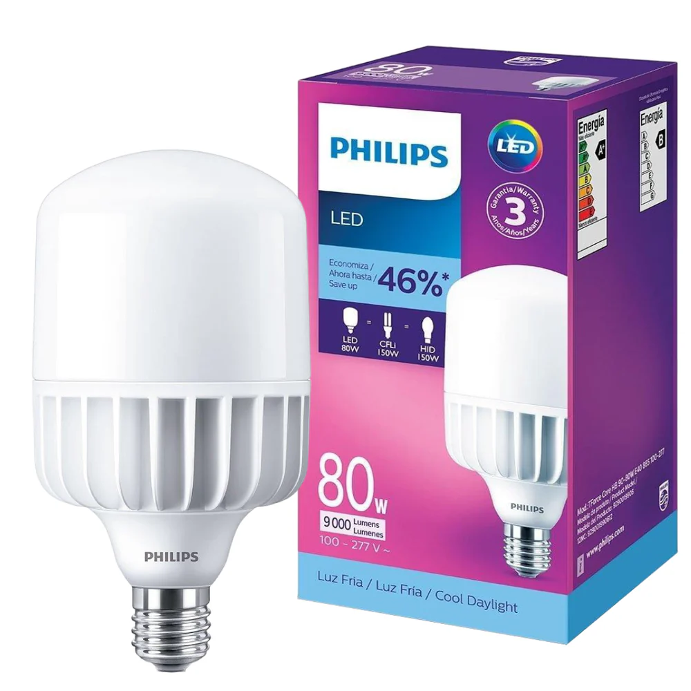 Lampada Led Alta Potencia Trueforce 80W 6500K 9000Lm 240° Philips - Image 5