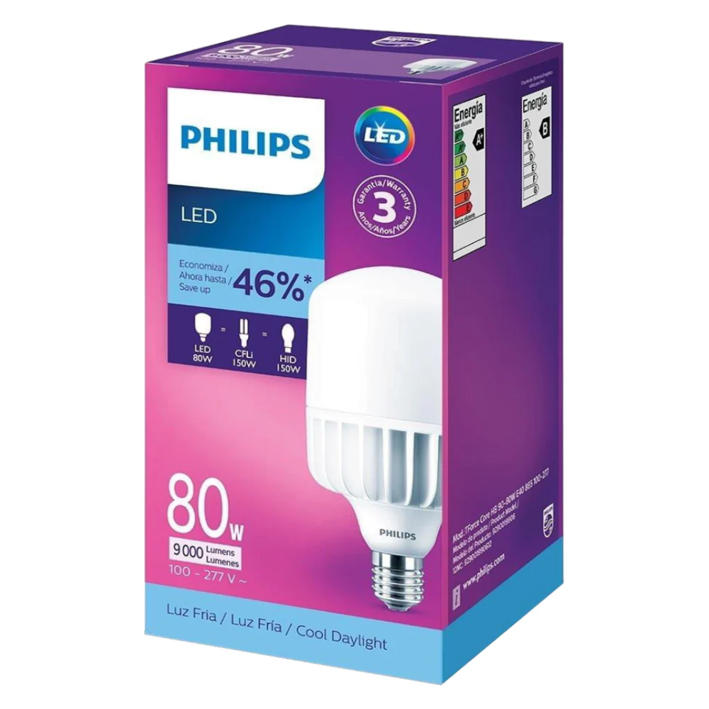 Lampada Led Alta Potencia Trueforce 80W 6500K 9000Lm 240° Philips - Image 7