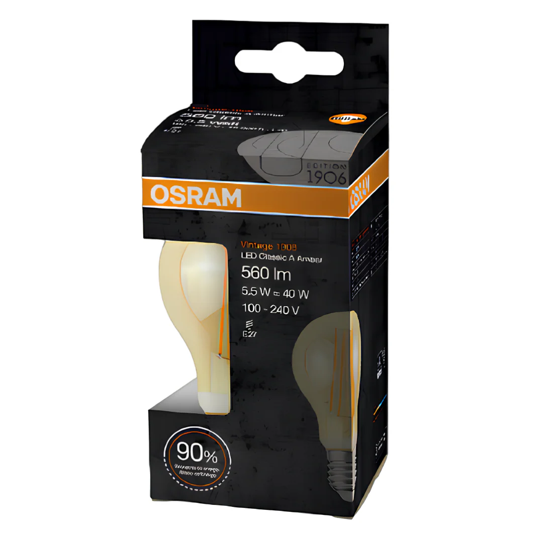 Lampada Led Bulbo Filamento 5,5W 2500K 560Lm Bivolt E27 Osram - Image 3