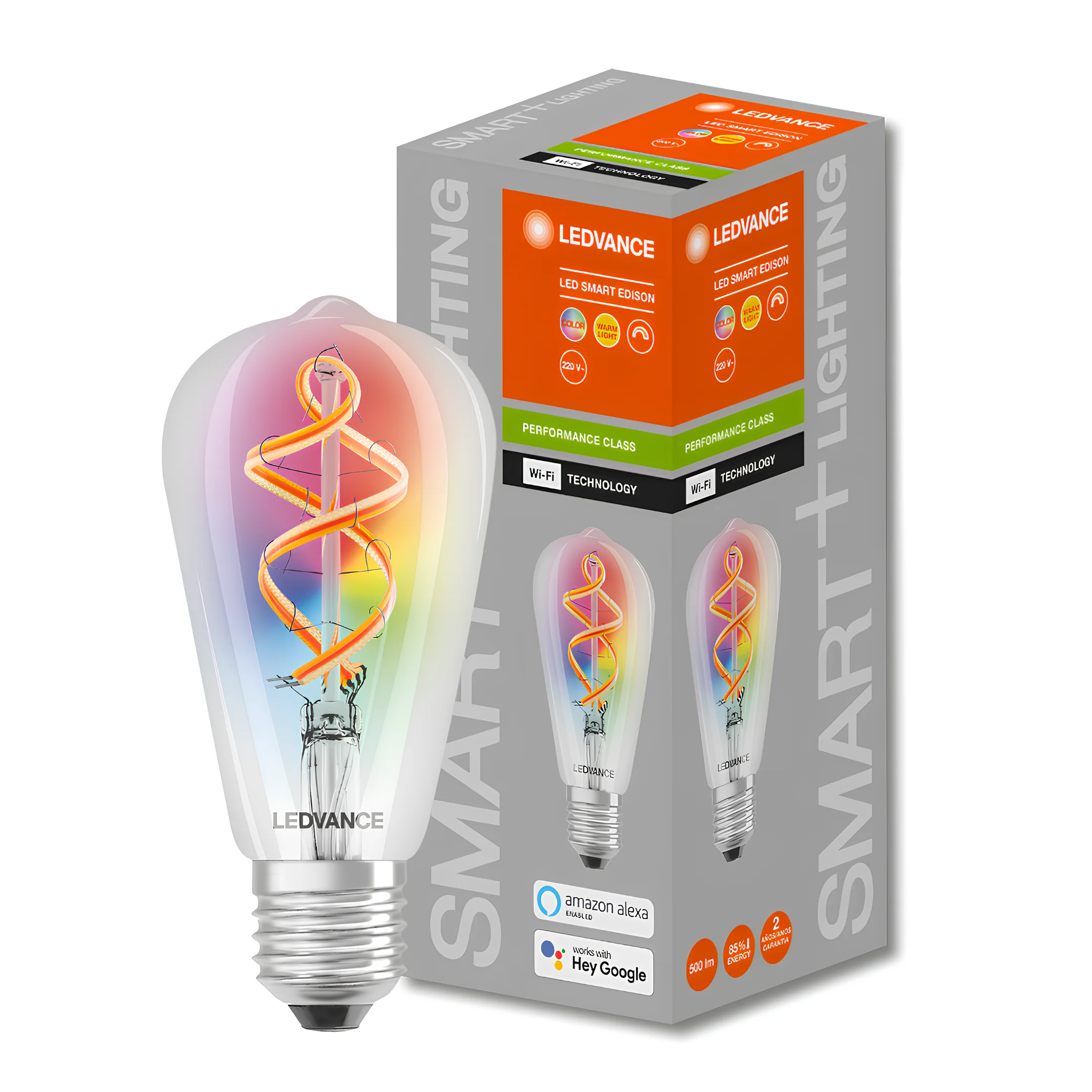 Lampada Led St64 Filamento Smart+ Wifi 6W 500Lm 320° E27 Ledvance - Image 7