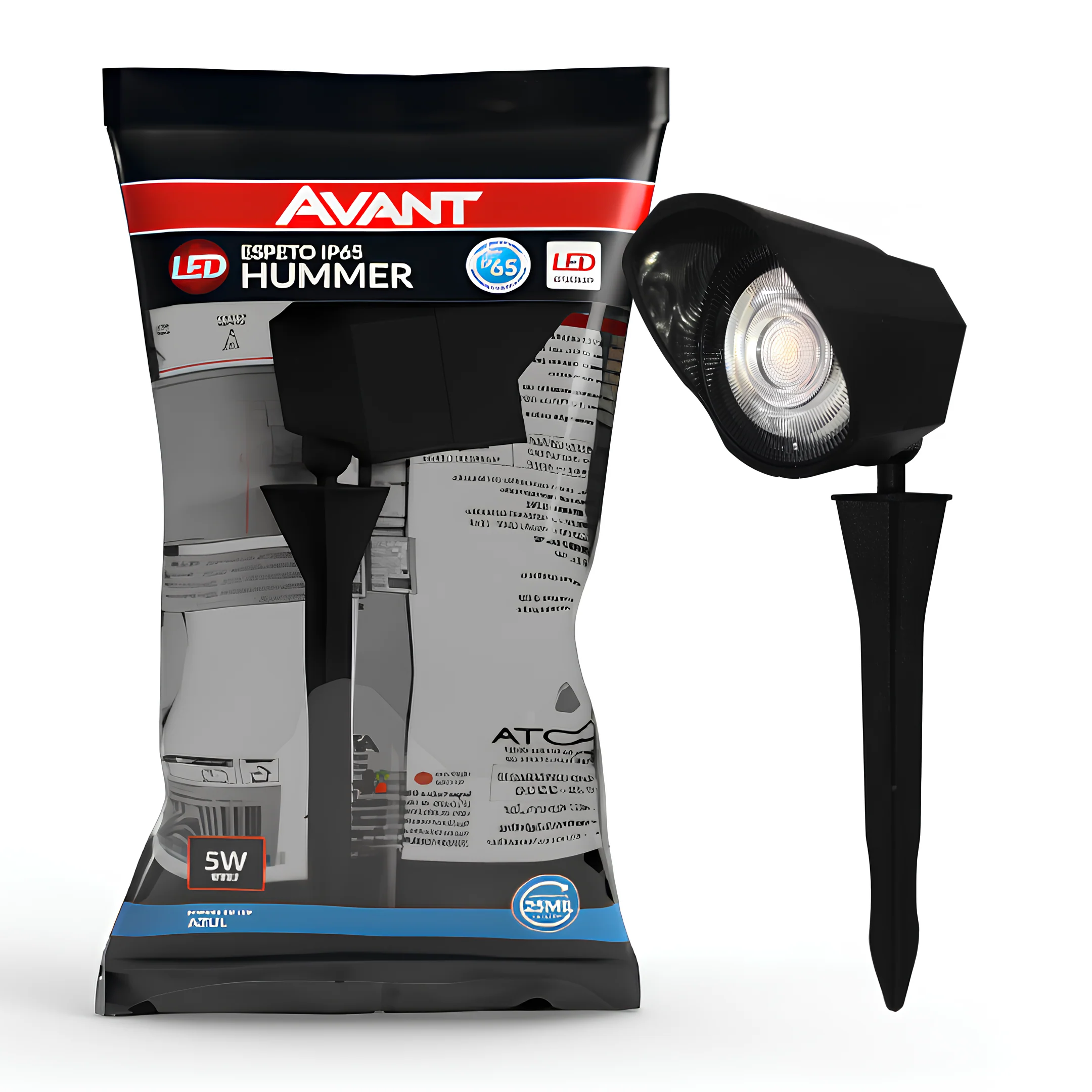 Luminaria Led Espeto Jardim 5W 400Lm 38° Ip65 Bivolt Avant - Image 13