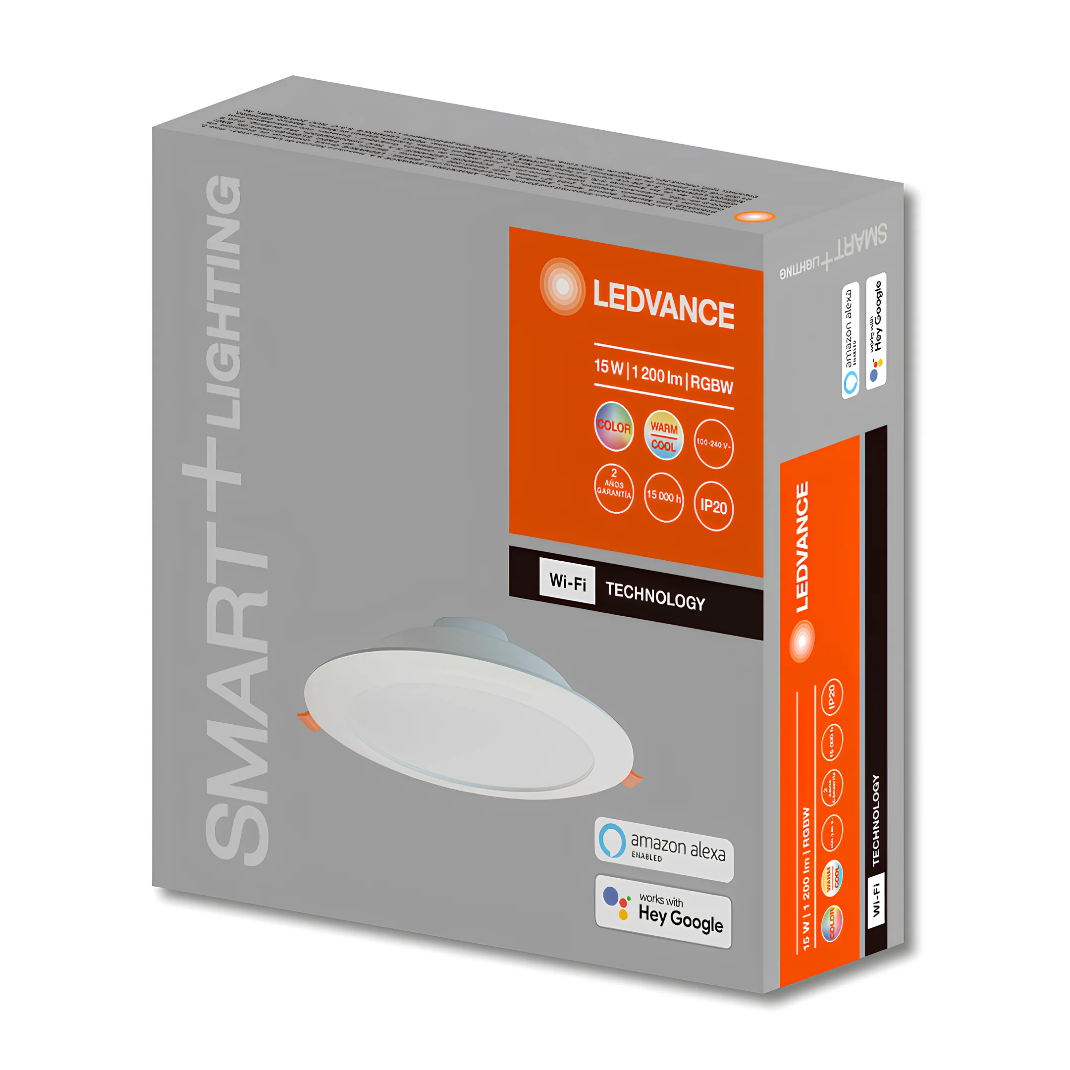 Luminaria Redonda Embutir Downlight Smart+ Wifi 15W Rgb Ledvance - Image 3