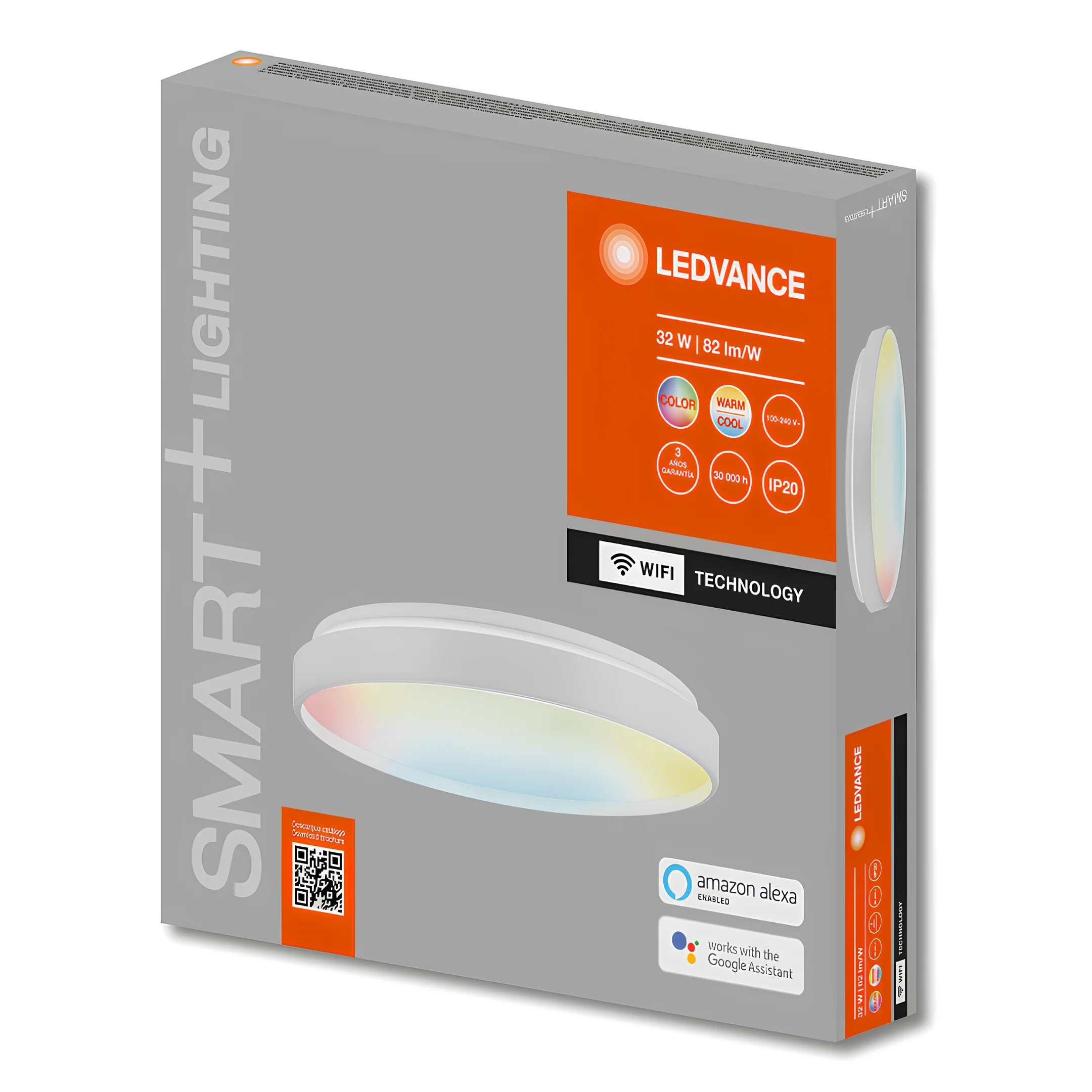 Luminaria Led Redonda Sobrepor Smart+ 32W Rgbw 2650Lm Ledvance - Image 3