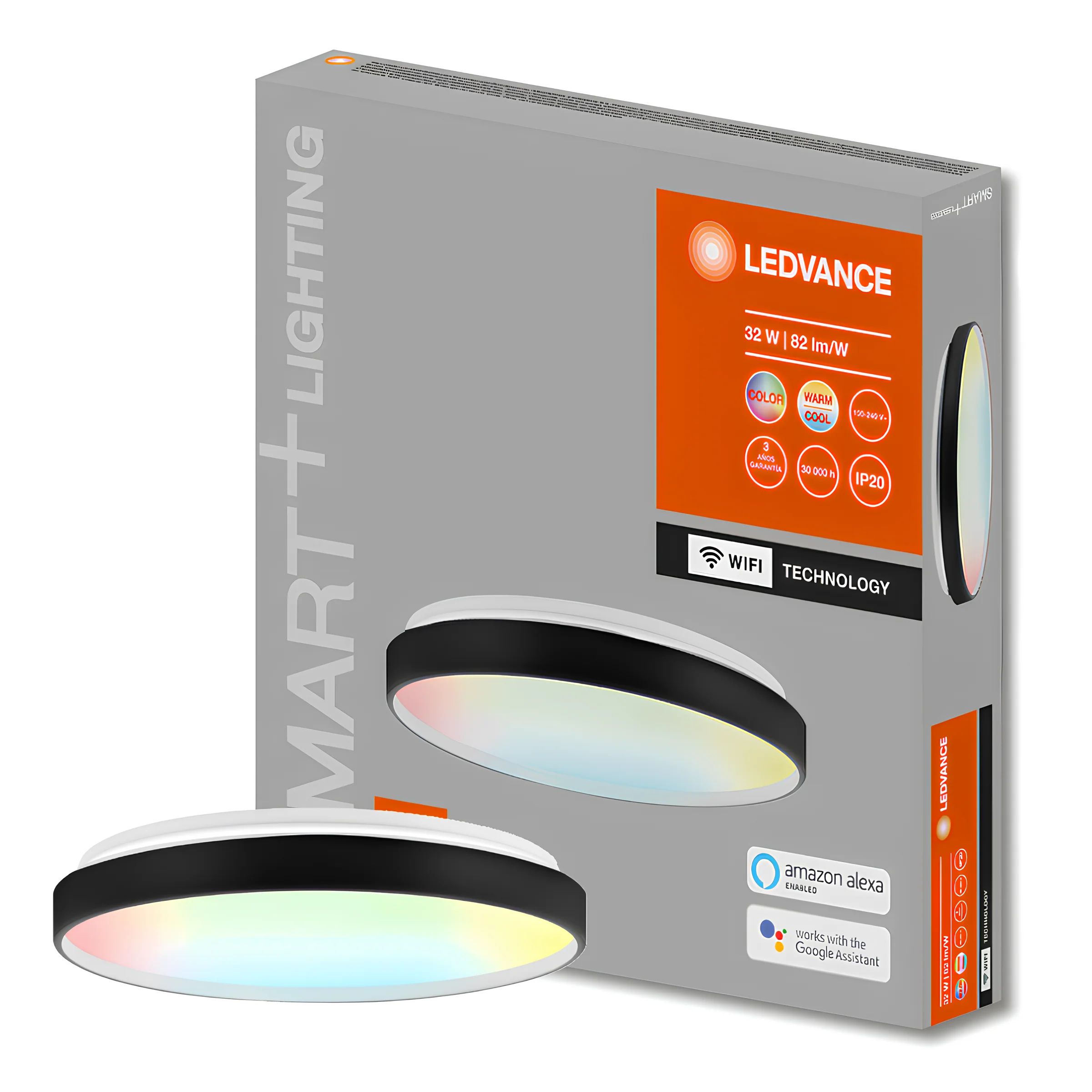 Luminaria Led Redonda Sobrepor Smart+ 32W Rgbw 2650Lm Ledvance - Image 5