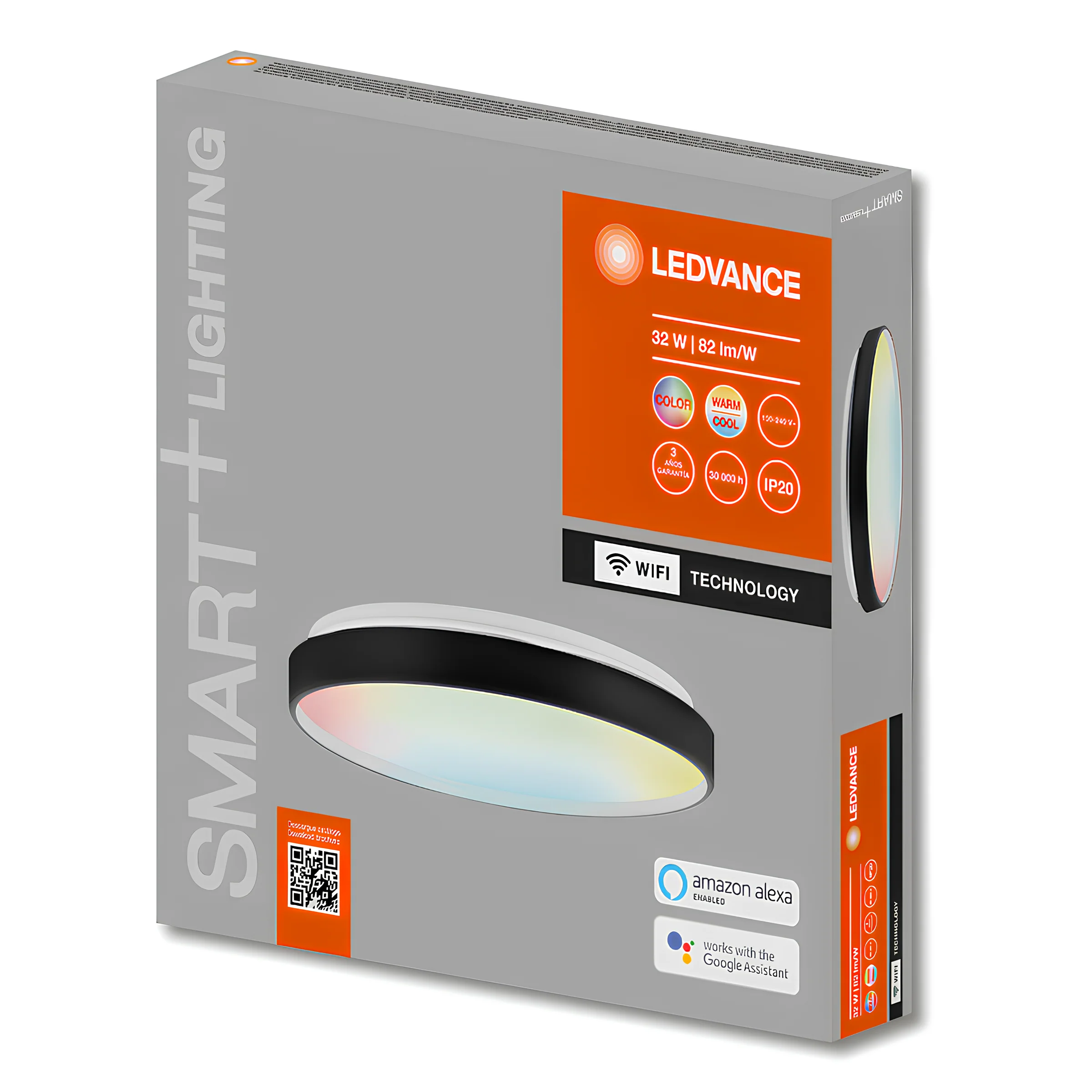 Luminaria Led Redonda Sobrepor Smart+ 32W Rgbw 2650Lm Ledvance - Image 7
