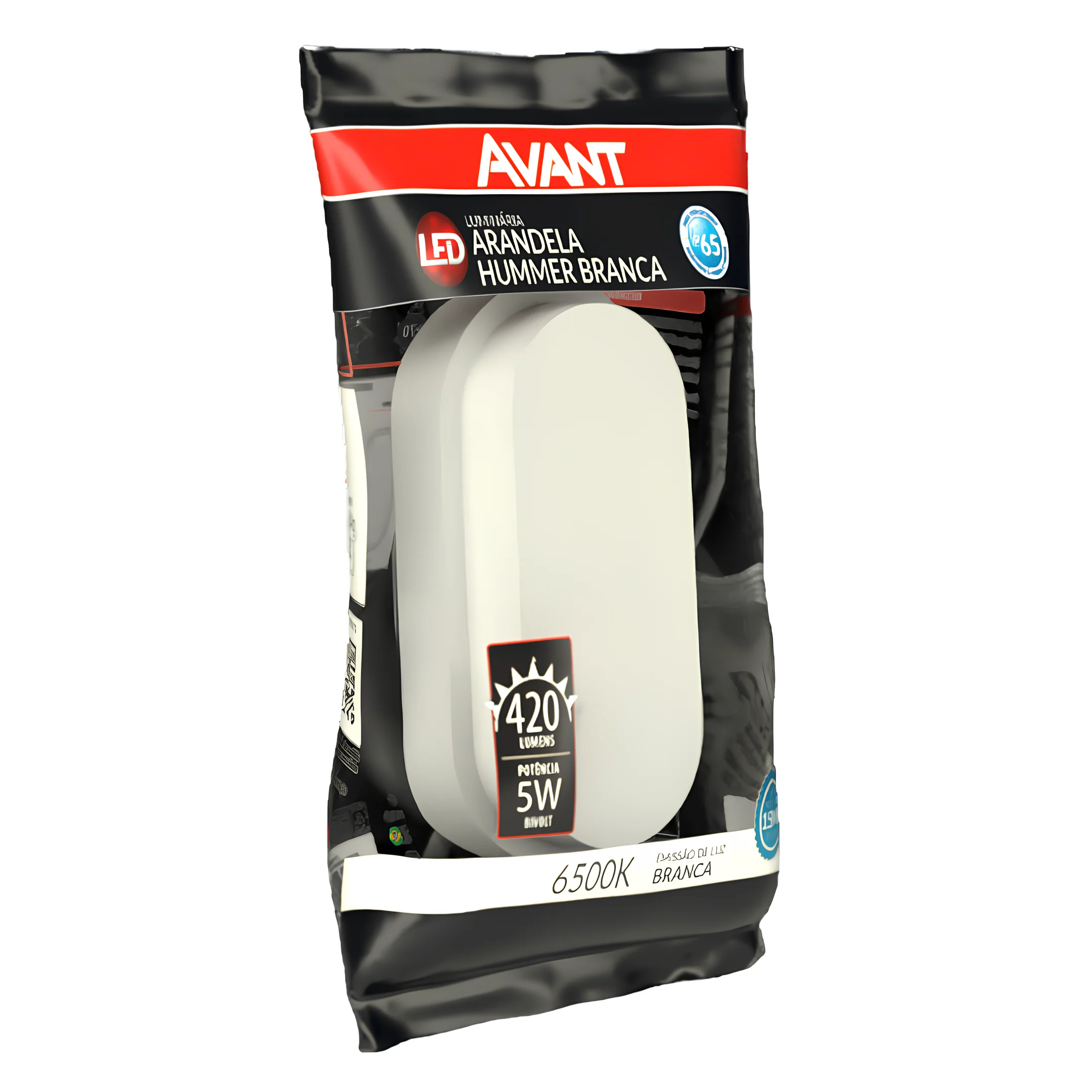 Luminaria Arandela Led 5W Sobrepor Branca 6500K Ip65 Avant - Image 3