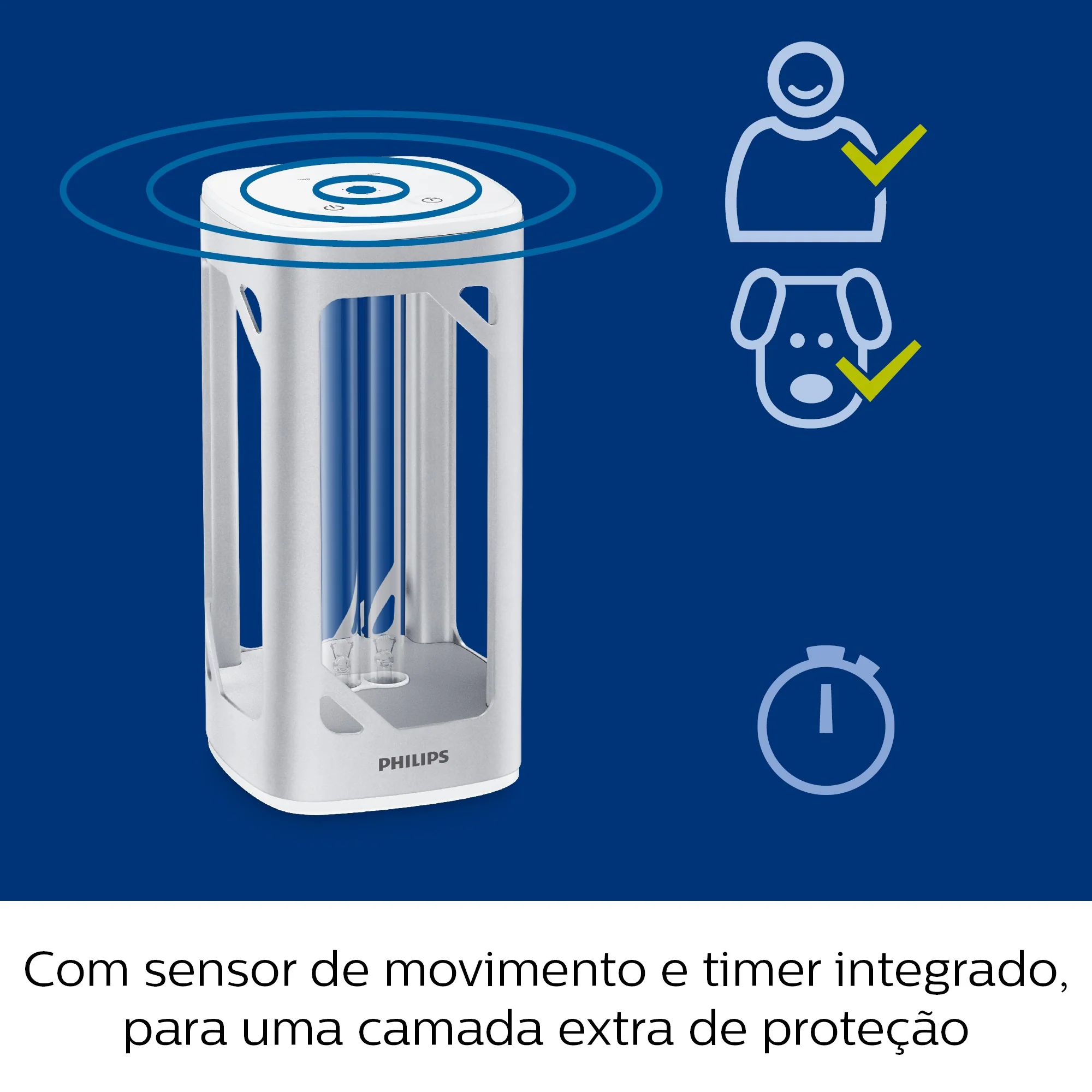 Luminaria De Mesa UV-C De Desinfecção Germicida 24W Philips - Image 3