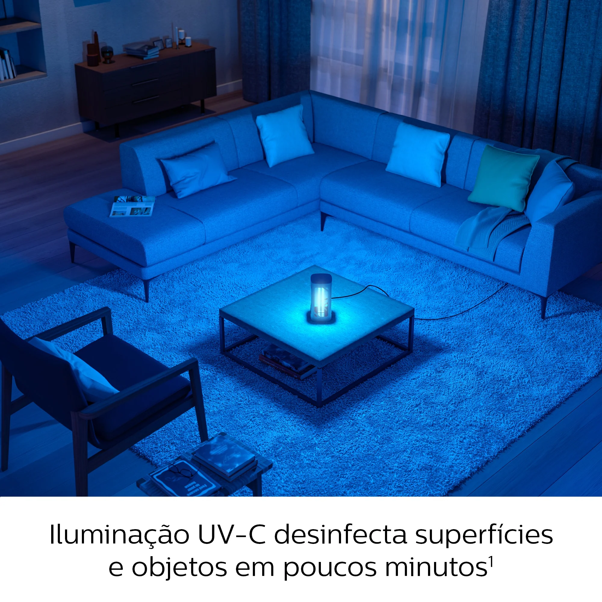 Luminaria De Mesa UV-C De Desinfecção Germicida 24W Philips - Image 4