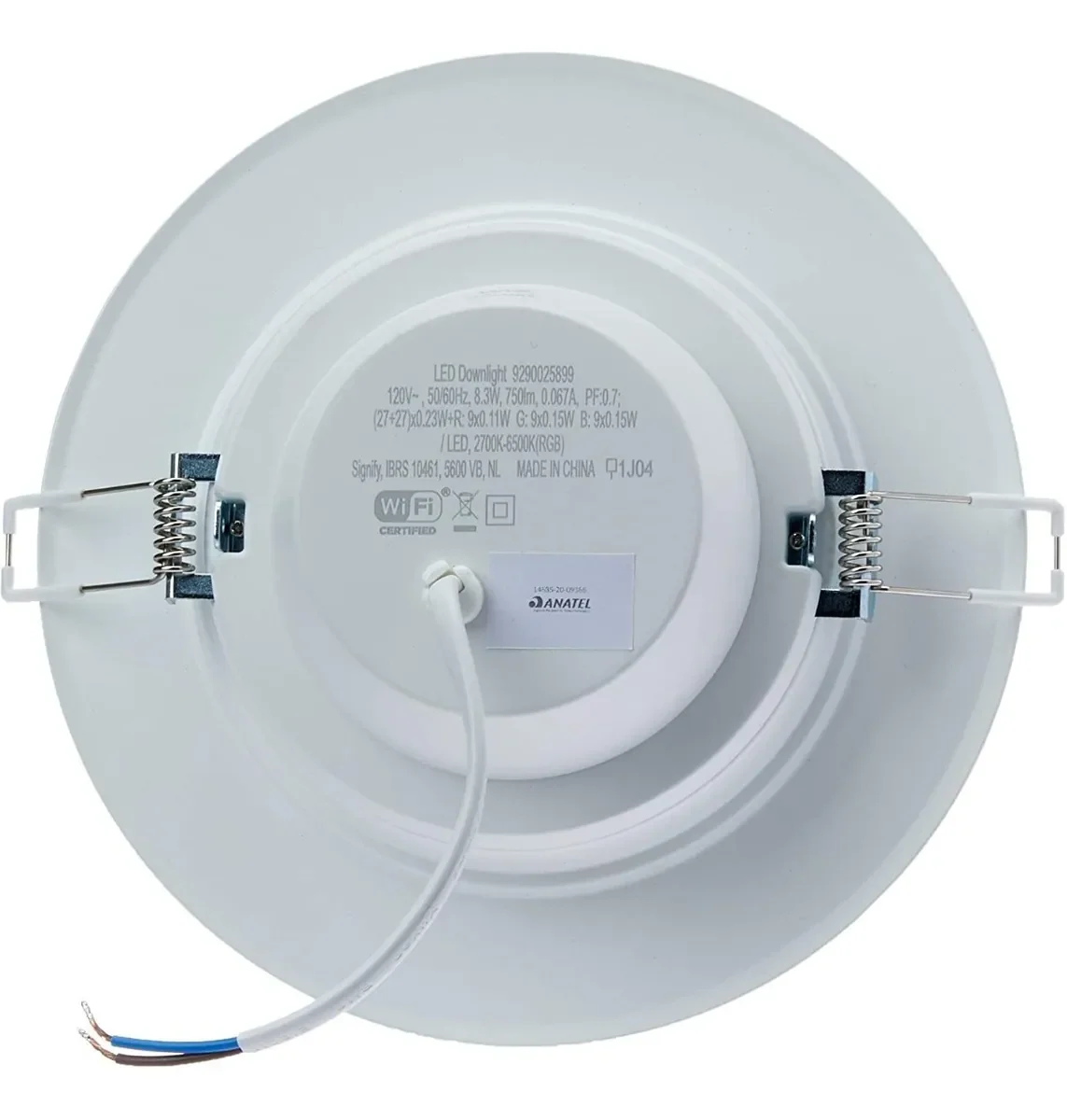 Painel Smart Embutir Inteligente 19cm Led Wifi Rgb 110V WiZ - Image 8
