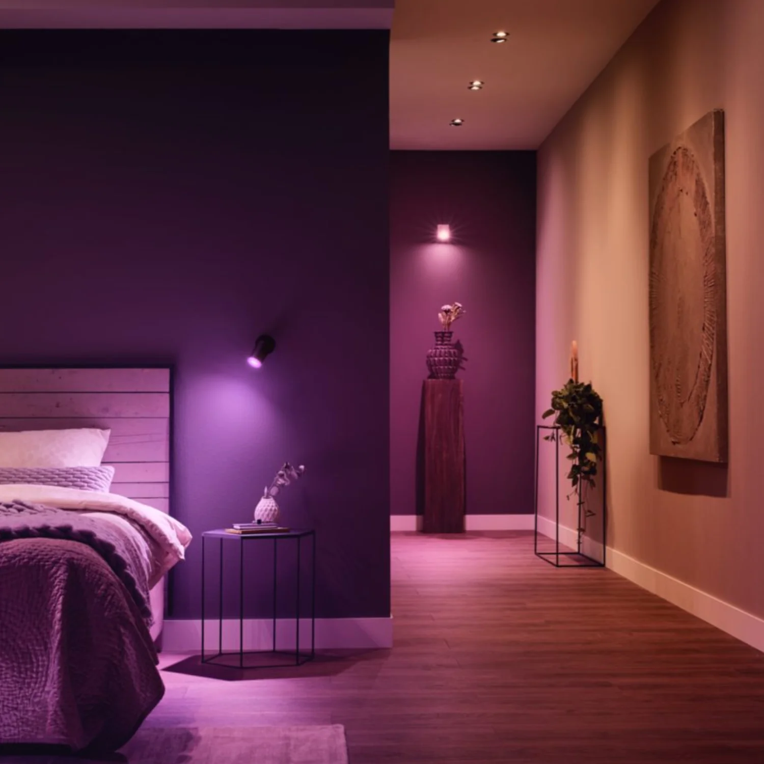 Plafon Tower Redonda Face Recuada branco Philips Hue Smart - Image 16
