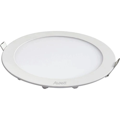 Plafon Painel De Embutir Led Redondo 18w Slim Pop Avant - Image 3