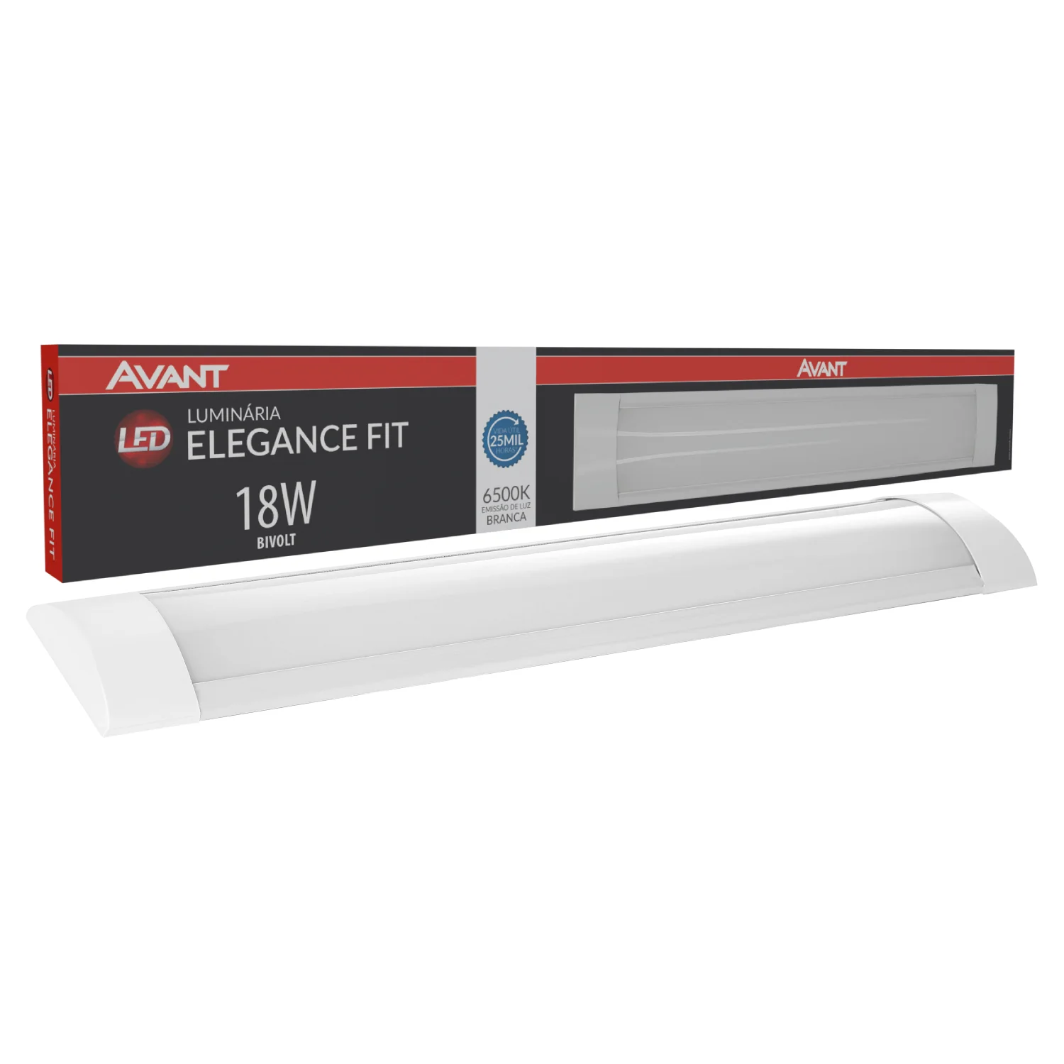 Luminaria Led Sobrepor Slim 18W 50Cm 6500K Avant - Image 3