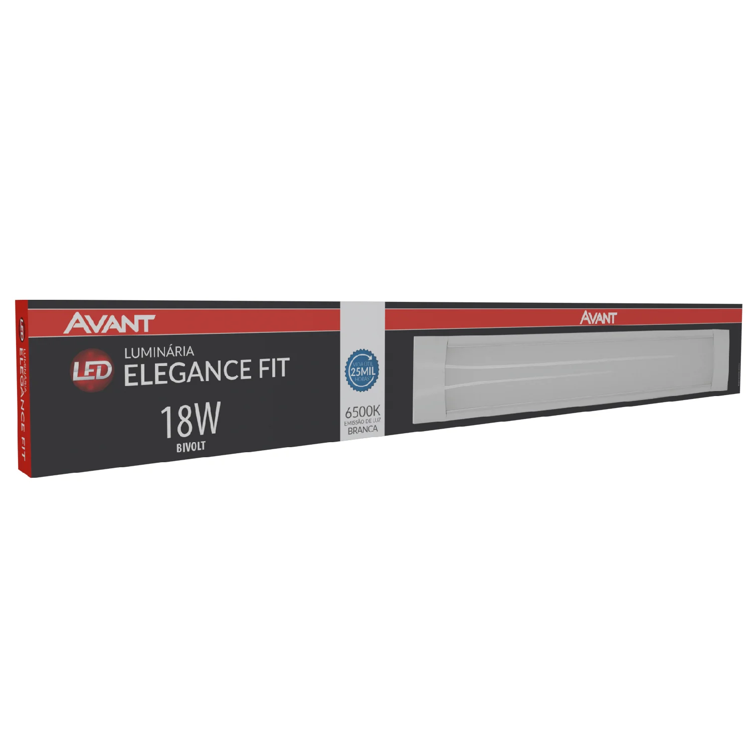Luminaria Led Sobrepor Slim 18W 50Cm 6500K Avant - Image 5