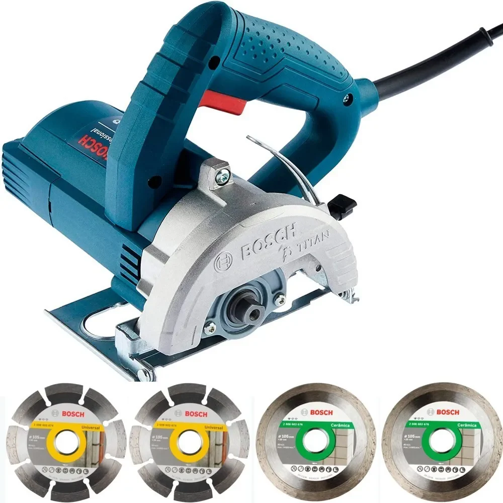 Serra Mármore Titan Gdc 150 1.500w 4 Discos 220v Bosch<BR> - Image 3
