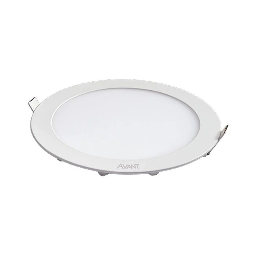 Plafon Painel De Embutir Led Redondo 12w Slim Avant - Image 4