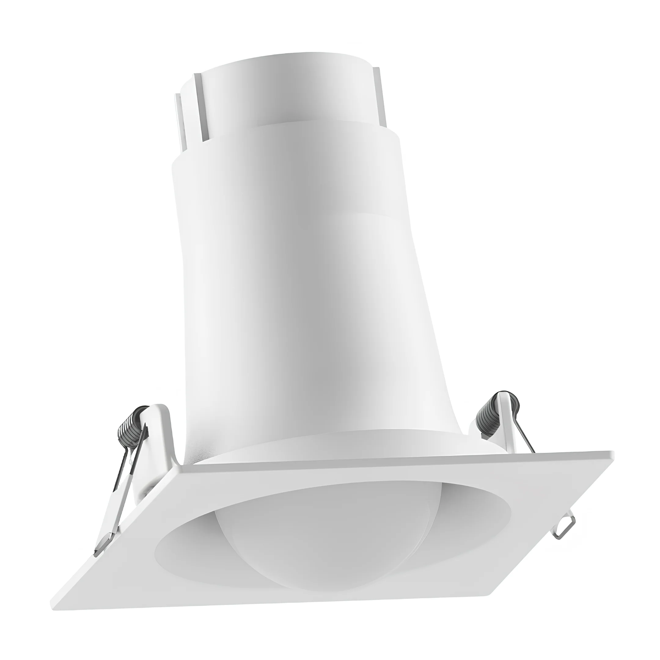 Spot Quadrado Embutir Face Plana Bulbo A60 12x13Cm Saveenergy - Image 4
