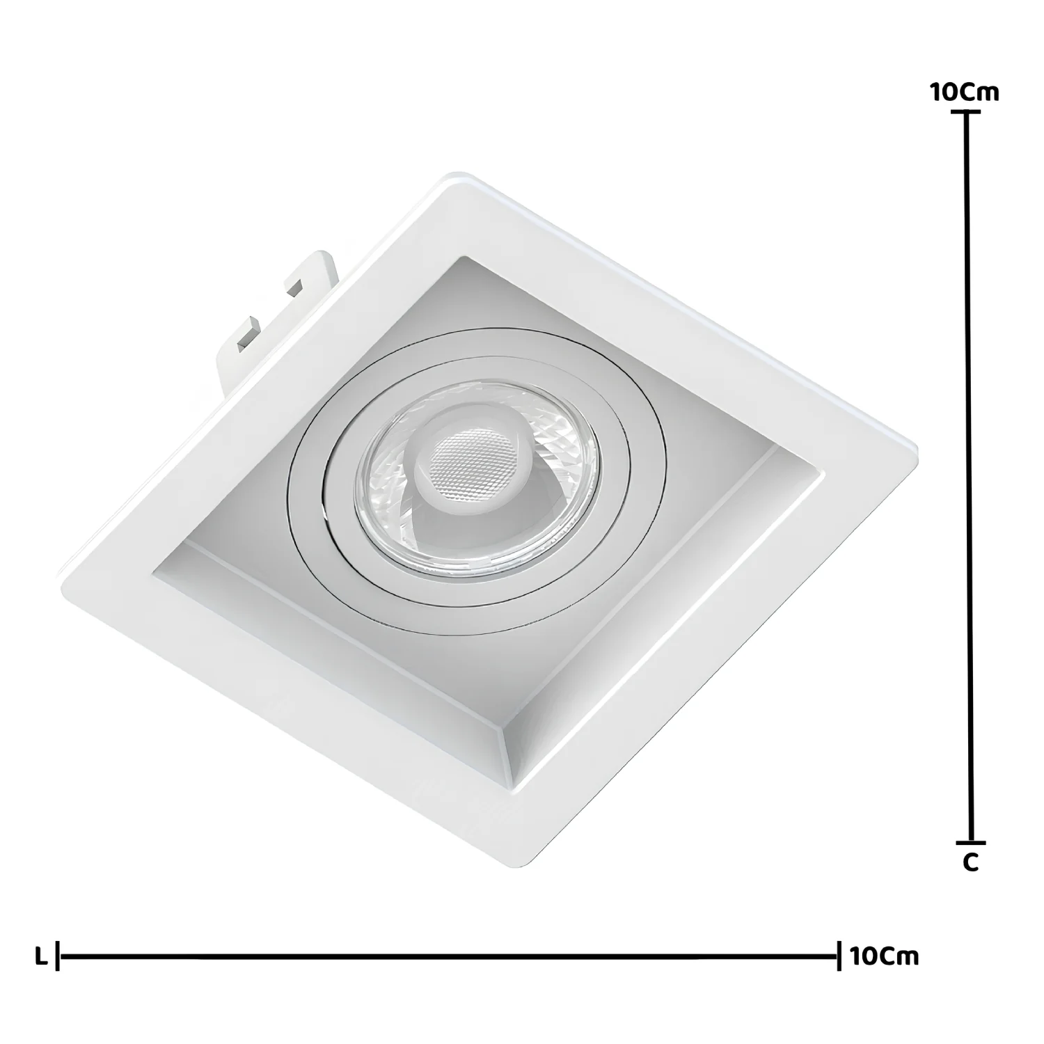 Spot Embutir Quadrado Recuado branco Philips Hue Smart Rgb - Image 18