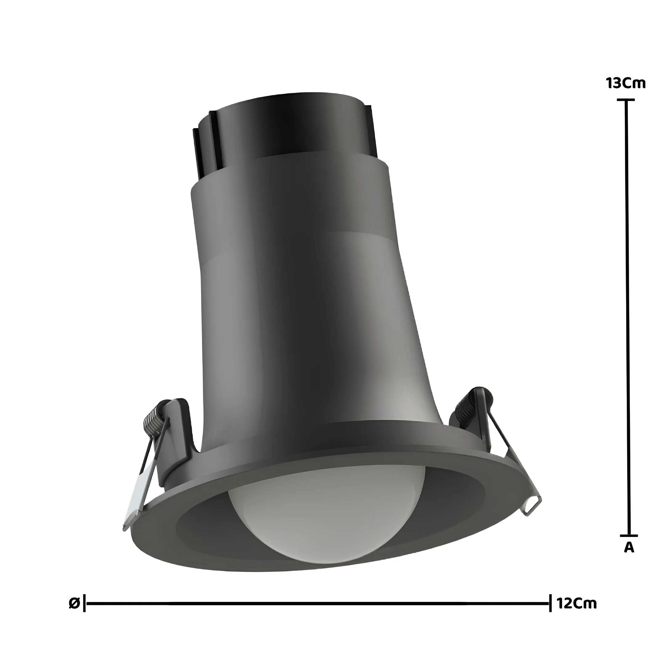 Spot Redondo Embutir Face Plana Bulbo 12x13Cm Saveenergy - Image 3