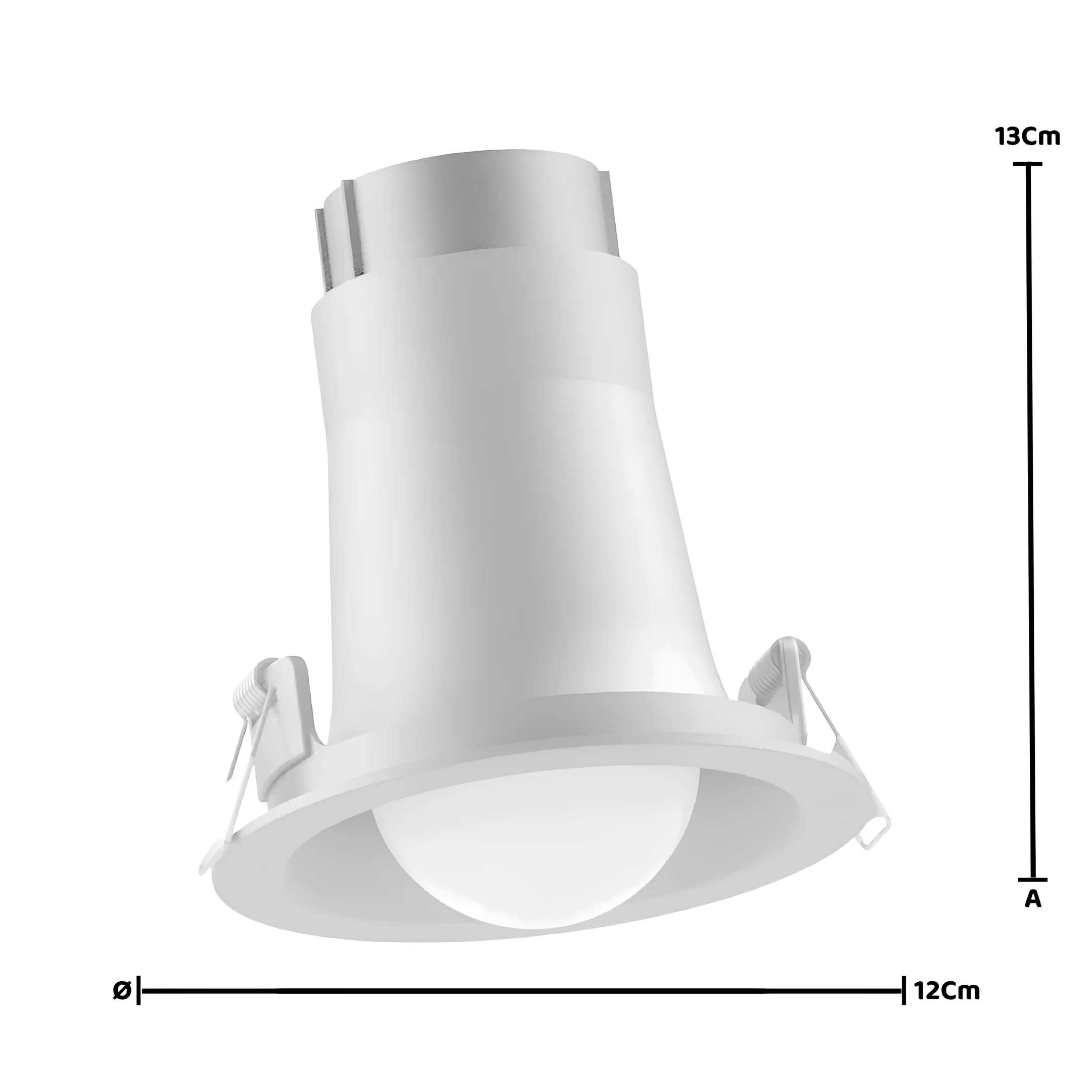 Spot Redondo Embutir Face Plana Bulbo 12x13Cm Saveenergy - Image 6
